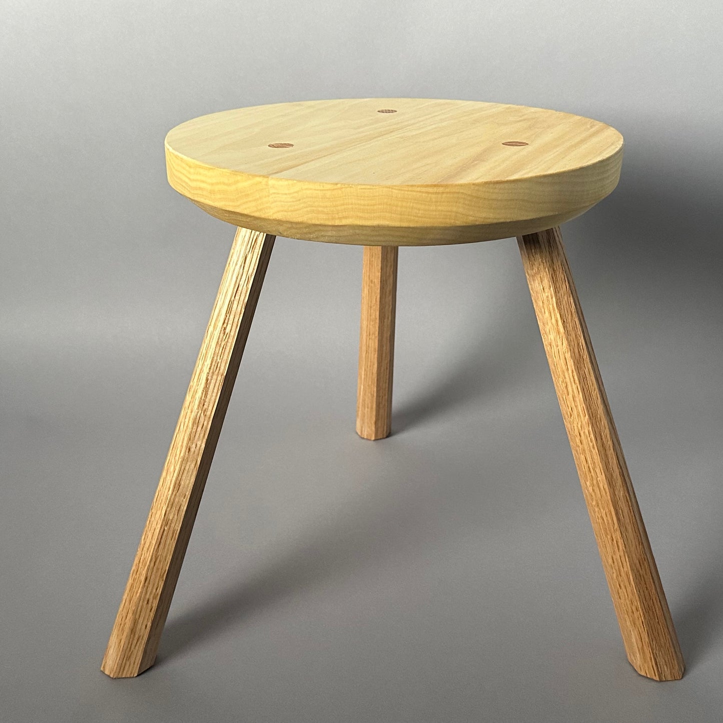 Three-Legged Handmade Stool | Traditional Joinery