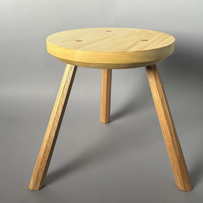 Three-Legged Handmade Stool | Traditional Joinery
