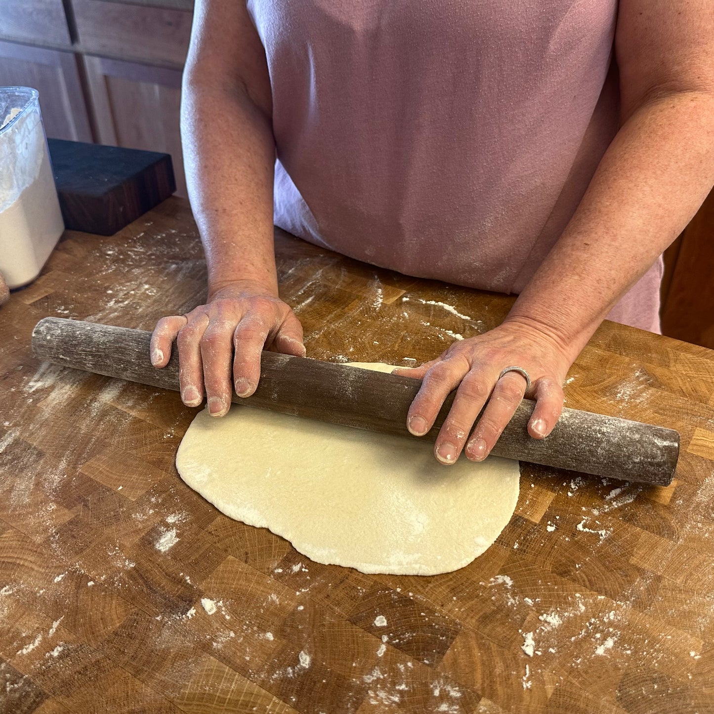 French-Style Wooden Rolling Pin