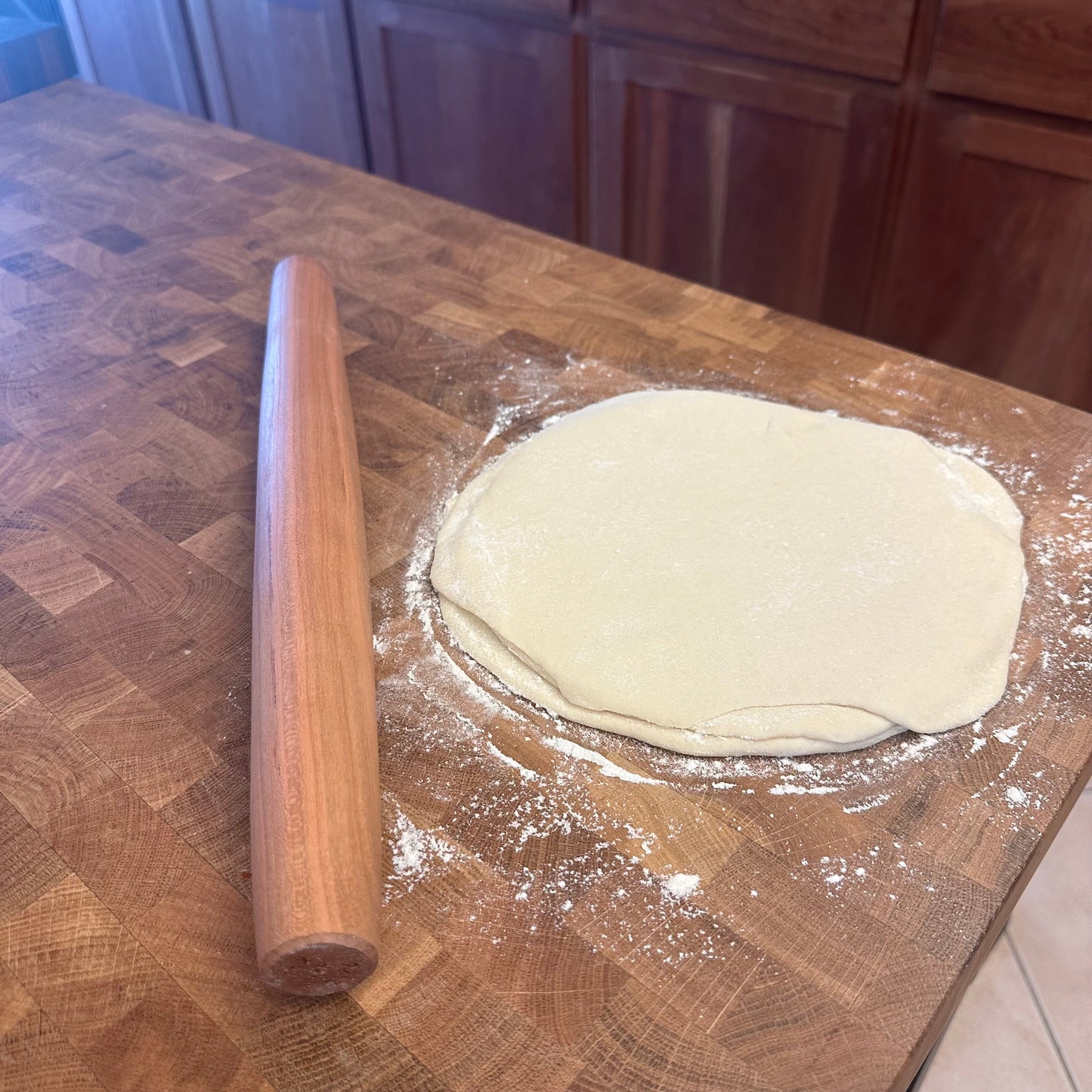 French-Style Wooden Rolling Pin