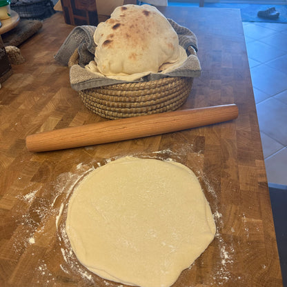 French-Style Wooden Rolling Pin