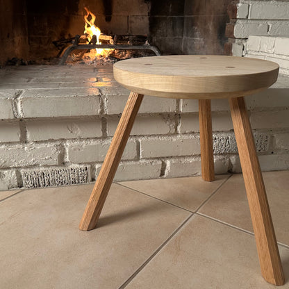 Three-Legged Handmade Stool | Traditional Joinery