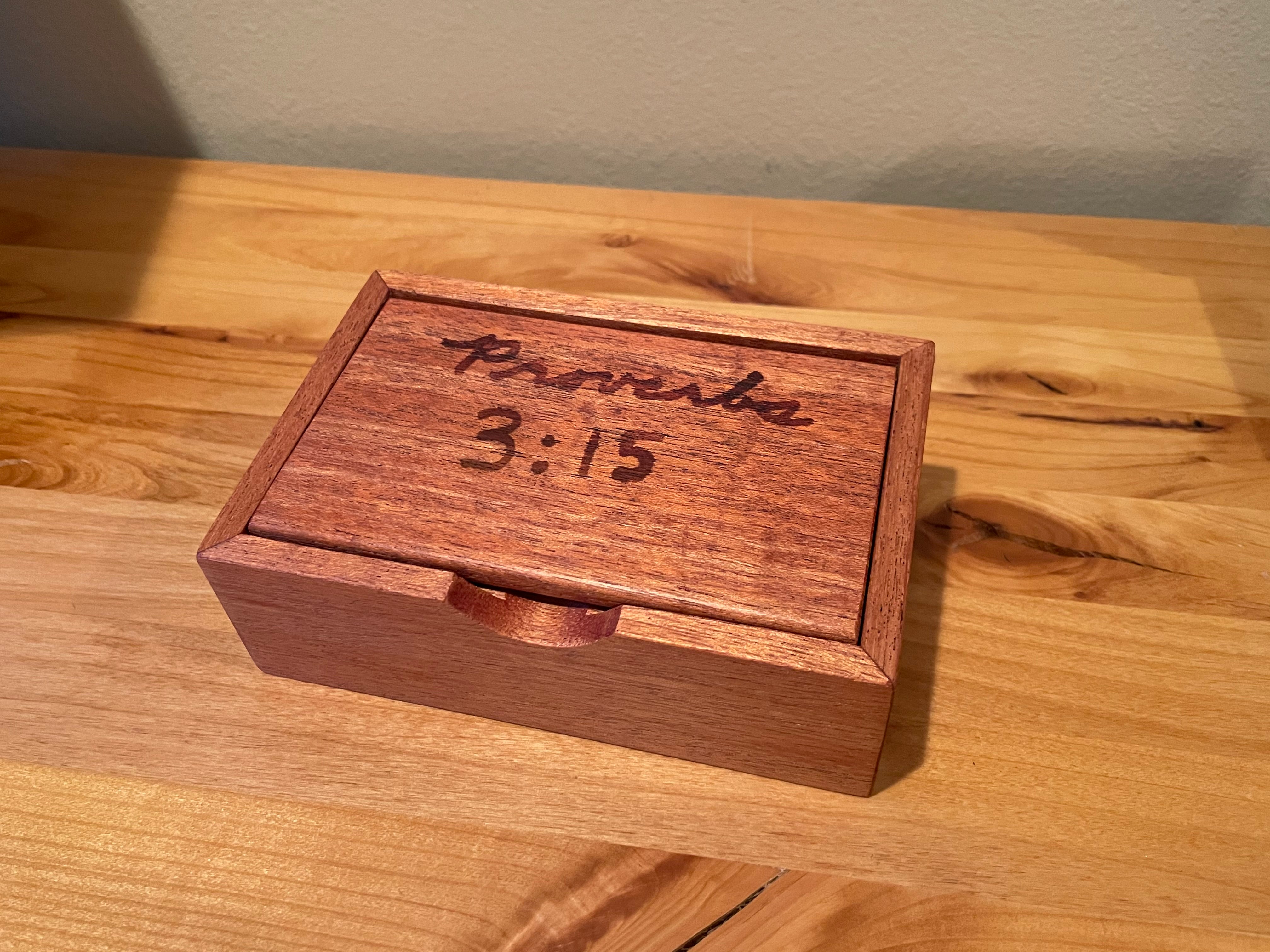 Small Proverbs Box