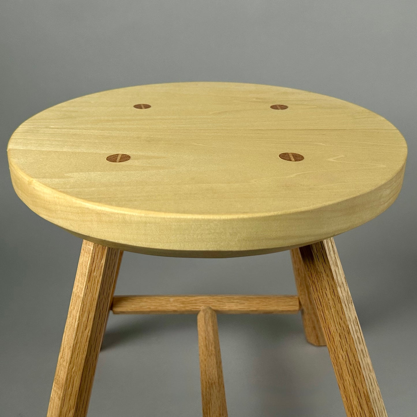 Four-Legged Handmade Stool | Traditional Joinery