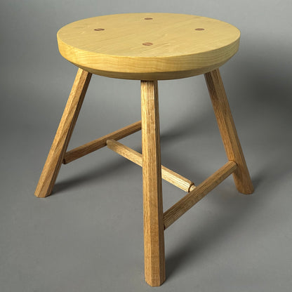 Four-Legged Handmade Stool | Traditional Joinery