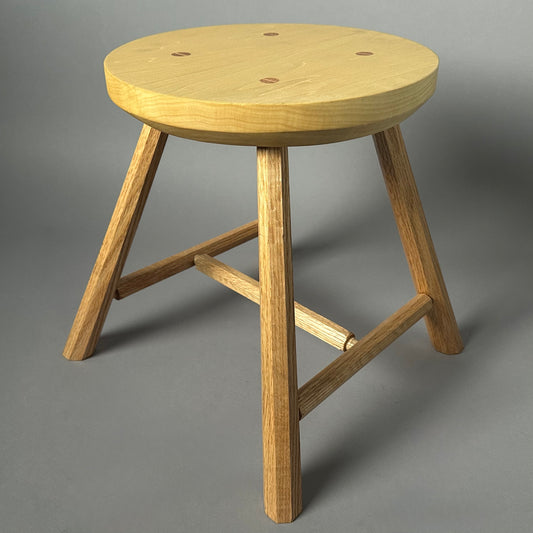 Four-Legged Handmade Stool | Traditional Joinery