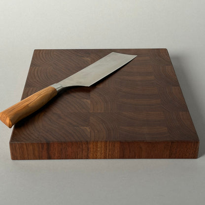Solid End-Grain Wooden Cutting Board